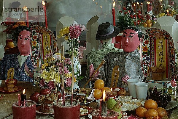 Hungry Ghost Festival  Chinatown  Singapur  Asien