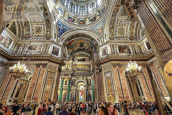 St. Petersburg Russland. Isaakskathedrale