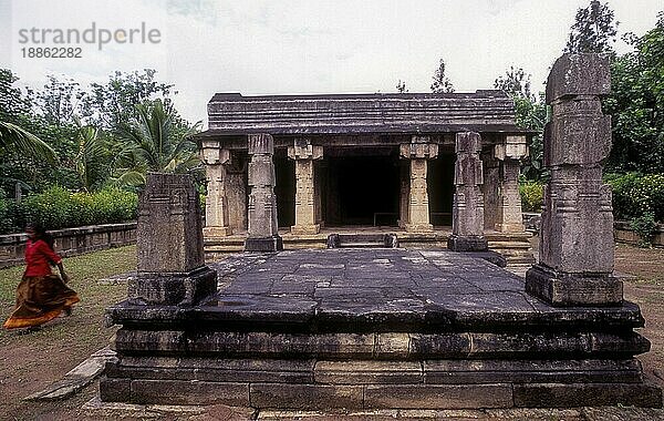 Jain-Tempel in Sulthan Bathery  Wayanad  Kerala  Südindien  Indien  Asien