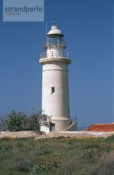 Leuchtturm  Paphos  Zypern  Europa