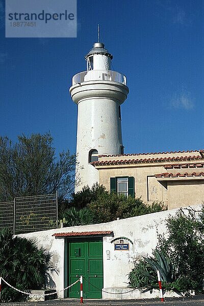 Leuchtturm  Capo Circeo  Italien  Europa