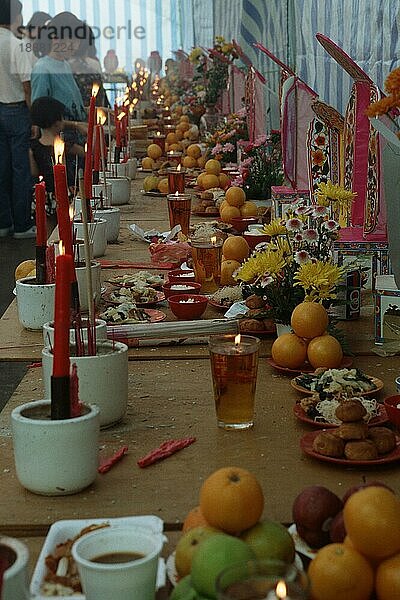 Hungry Ghost Festival  Chinatown  Singapur  Asien