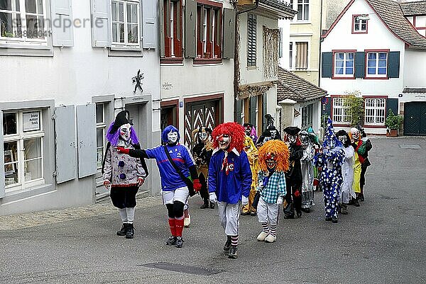 Basler Fasnacht  Basel  Schweiz  Europa