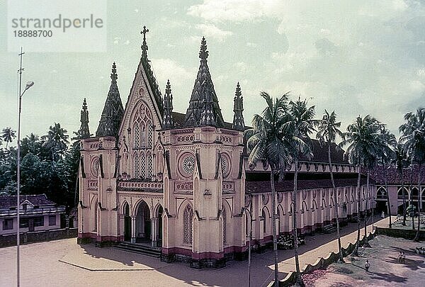 St. Thomas Kottakkavu Forane Kirche  Nord Paravur  Kerala  Südindien  Indien  Asien