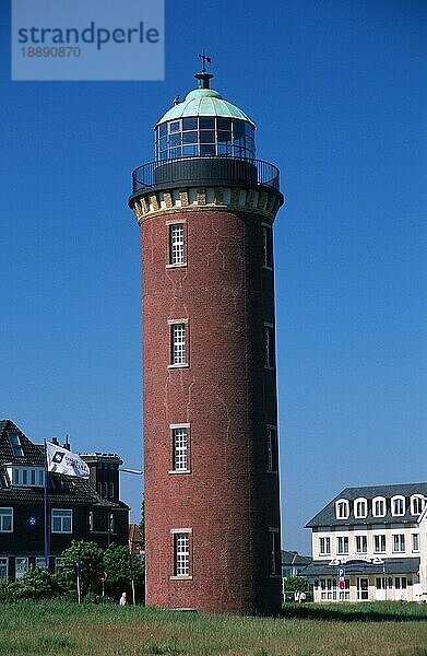 Leuchtturm 'Alte Liebe'  Cuxhaven  Niedersachsen  Deutschland  Europa