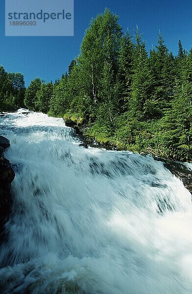 Wasserfall  Norwegen  Europa