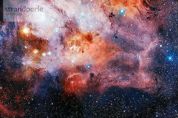 Galaxie im tiefen Weltraum. Die Schönheit des Universums. Von der NASA bereitgestellte Elemente