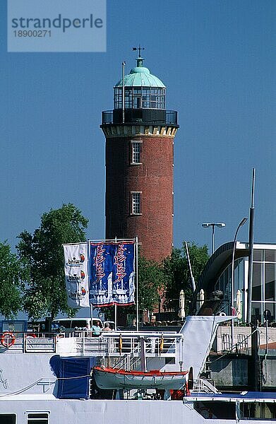 Leuchtturm 'Alte Liebe'  Cuxhaven  Niedersachsen  Deutschland  Europa