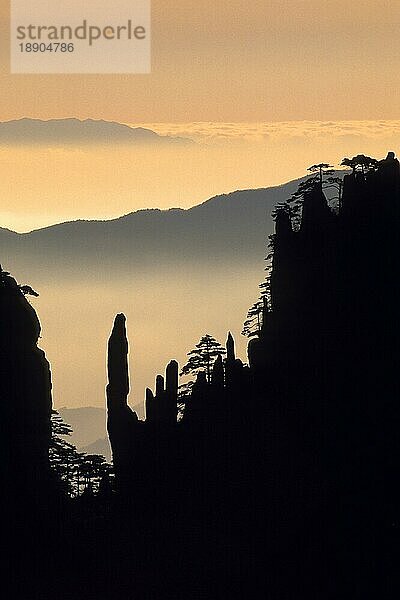 Huangshan  Anhui  Huang Shan  Gelbe Berge  China  Asien