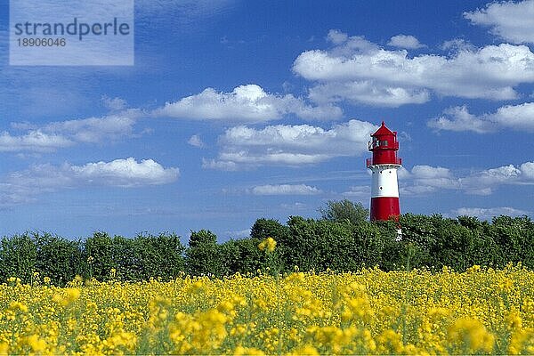Leuchtturm Pommerby  Angeln  Schleswig-Holstein  Deutschland  Europa