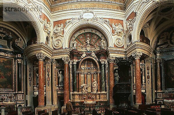 Kirche San Lorenzo  Turin  Piemont  Italien  Europa