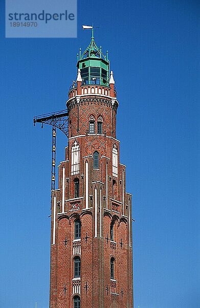 Leuchtturm S. Loschen  Bremerhaven  Bremen  Deutschland  Europa