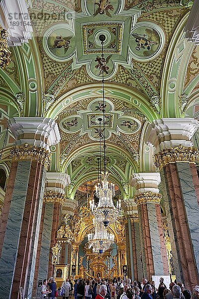 St. Petersburg Russland. Peter-und-Paul-Kathedrale in der Peter-und-Paul-Festung