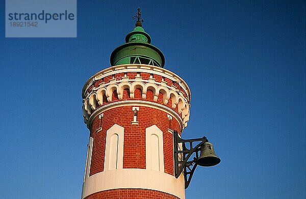 Leuchtturm Kaiserschleuse-Ostfeuer  Bremerhaven  Bremen  Deutschland  Europa