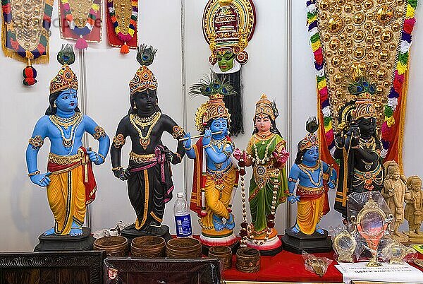 Bommai Kolu  Kolu Festival ist ein Puppen- und Figurenfest  das während des Navratri-Festes in Tamil Nadu  Südindien  Indien  Asien gefeiert wird  Asien