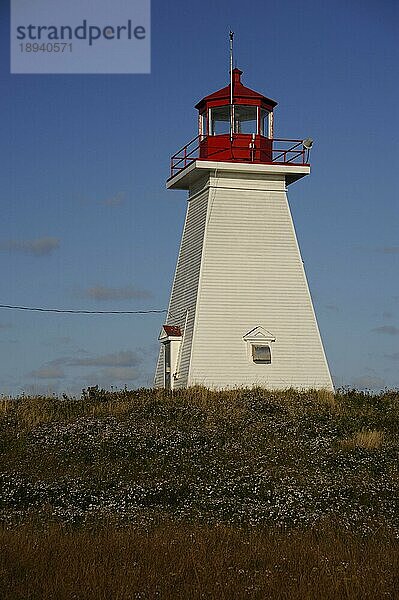 Leuchtturm Baccaro  Neuschottland  Kanada  Nordamerika