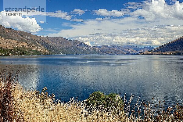 Blick auf den Lake Wanaka in Neuseeland