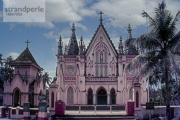 St. Thomas Kottakkavu Forane Kirche  Nord Paravur  Kerala  Südindien  Indien  Asien