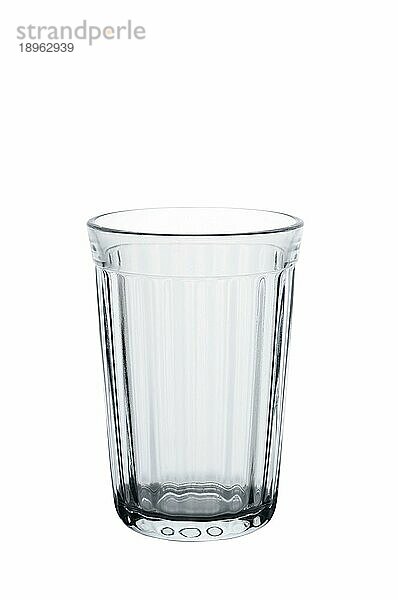 Ein leeres traditionelles Glas