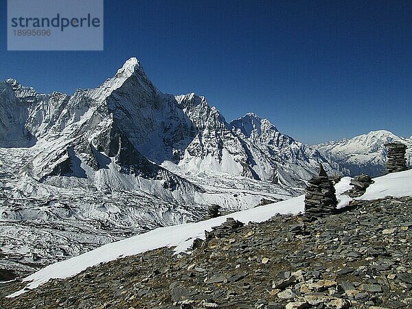 Ama Dablam  schöner Berg im Himalaya