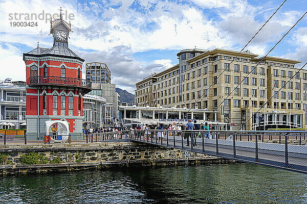 Uhrturm  Victoria und Alfred Waterfront  Kapstadt  Südafrika  Afrika