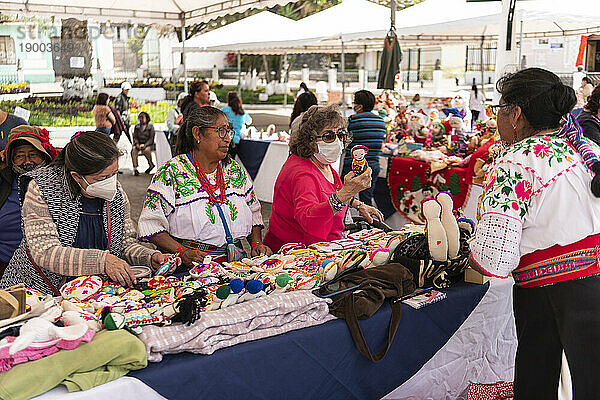 Markt  Calderon  Quito  Pichincha  Ecuador  Südamerika