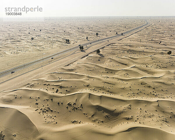 Al-Qudra-Wüste  Dubai  Vereinigte Arabische Emirate  Naher Osten