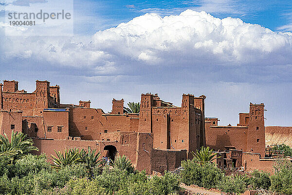 Alte Festung (Ksar)  Ait Ben Haddou  UNESCO-Weltkulturerbe  Provinz Ouarzazate  Marokko  Nordafrika  Afrika