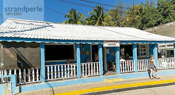 La Tablita bar Hemingway  Isla Mujeres  Karibikküste  Cancun  Quintana Roo  Mexiko  Mittelamerika