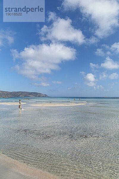 Elafonisi Beach  west coast  Crete  Greece  Elafonisi  Kreta  Griechenland  Europa