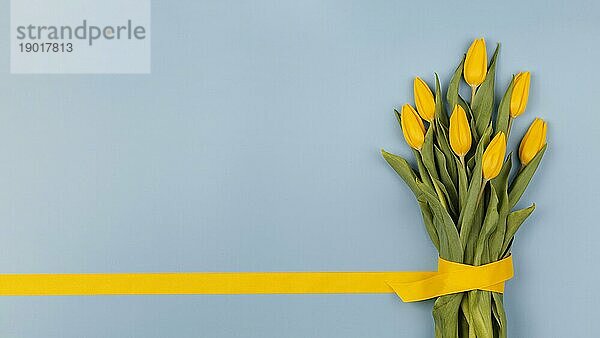 Arrangement Frühlingsblumen mit Kopierraum. Auflösung und hohe Qualität schönes Foto