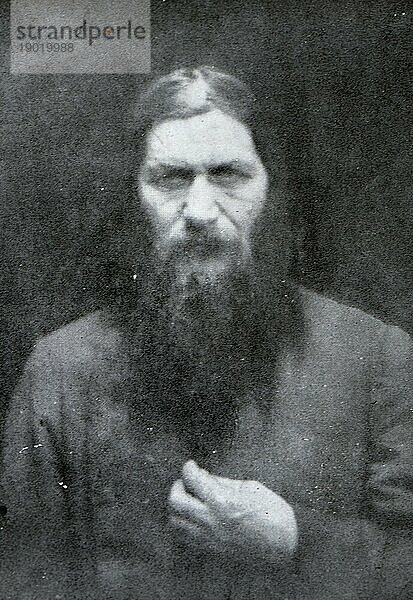Der falsche Mönch Gregory Rasputin wird am 30. Dezember 1916 ermordet  Russland  Europa