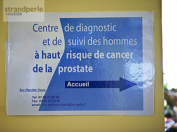 Zentrum für die Diagnose und Überwachung von Prostatakrebs.