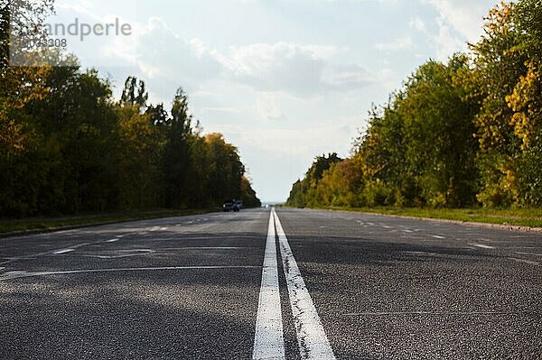 Straße umgeben von Natur. Auflösung und hohe Qualität schönes Foto