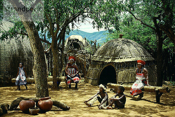 Zulu-Dorf