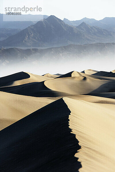 Sanddünen im Death Valley Nationalpark  Kalifornien.