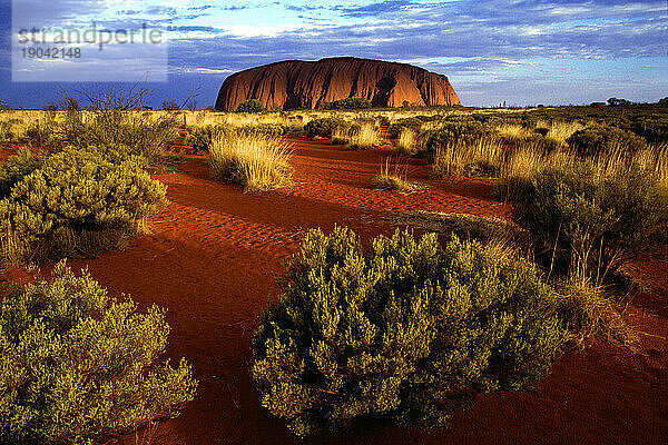 Sonnenuntergang am Ayers Rock