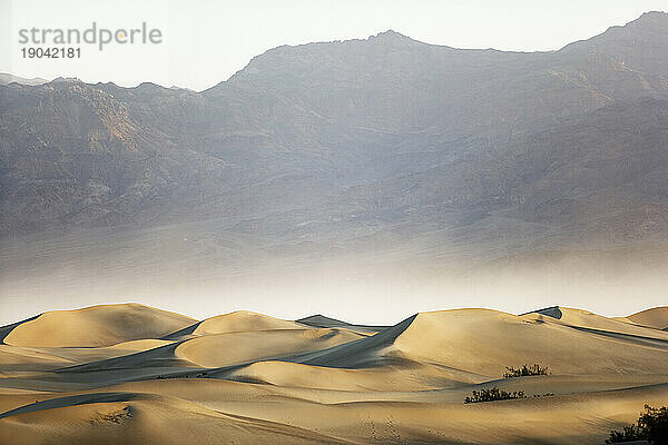 Sanddünen im Death Valley Nationalpark  Kalifornien.