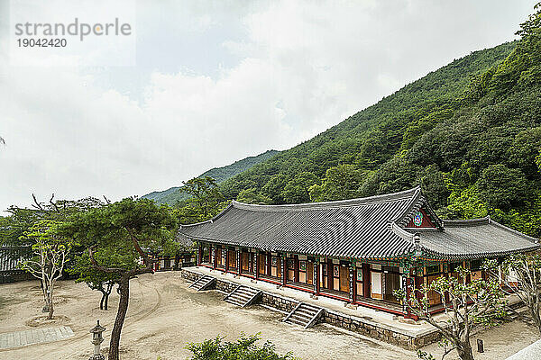 Alter traditioneller Tempel in Südkorea.