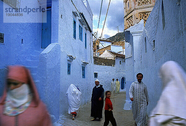 Gasse in Chefchaouen