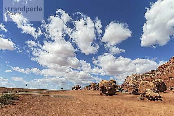 Vermillion Cliffs Scenic Highway  Arizona  USA