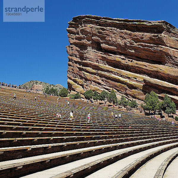 Red Rocks Amphitheater.