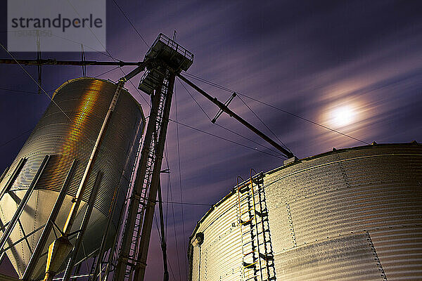 Mühle bei Nacht