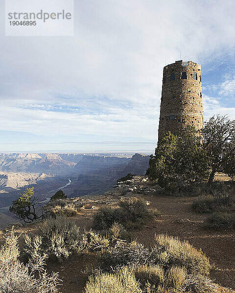 Der Desert View Watchtower  Grand Canyon Nationalpark  Arizona.