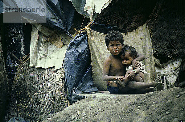 Slum von Mumbai (größter Slum der Welt)