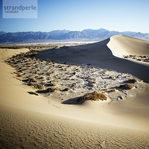 Sanddünen im Death Valley Nationalpark  Kalifornien.