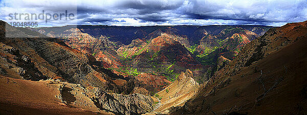 Waimea Canyon in Kauai  Hawaii