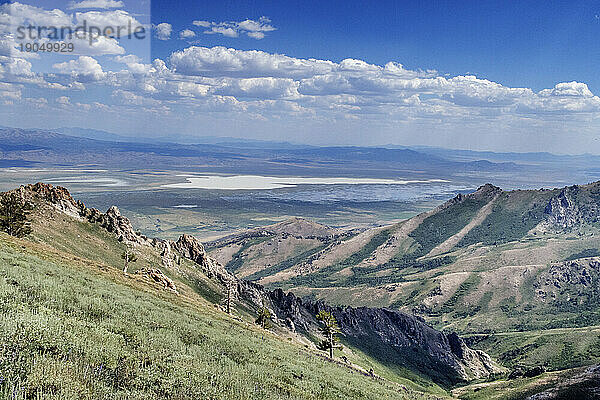 Landschaft mit Bergen  Ruby Crest National Recreation Trail  Elko  Nevada  USA