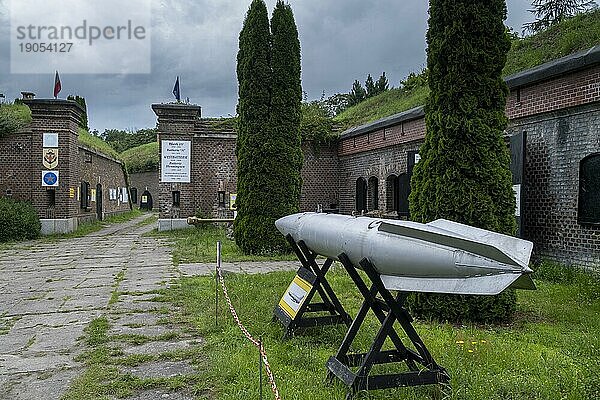 Polen  Swinemünde  23.07.2023  Westbatterie  eines der vier Forts der Festung Swinemünde  Europa