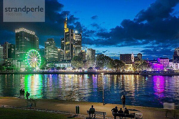 Mainfest am Mainkai  Frankfurt am Main  Hessen  Deutschland  Europa